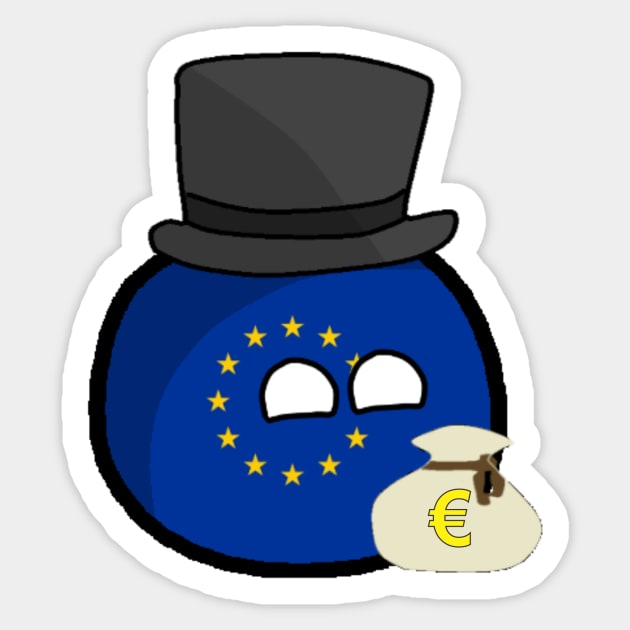 EUball - Countryball Sticker by Brazilball Stikers